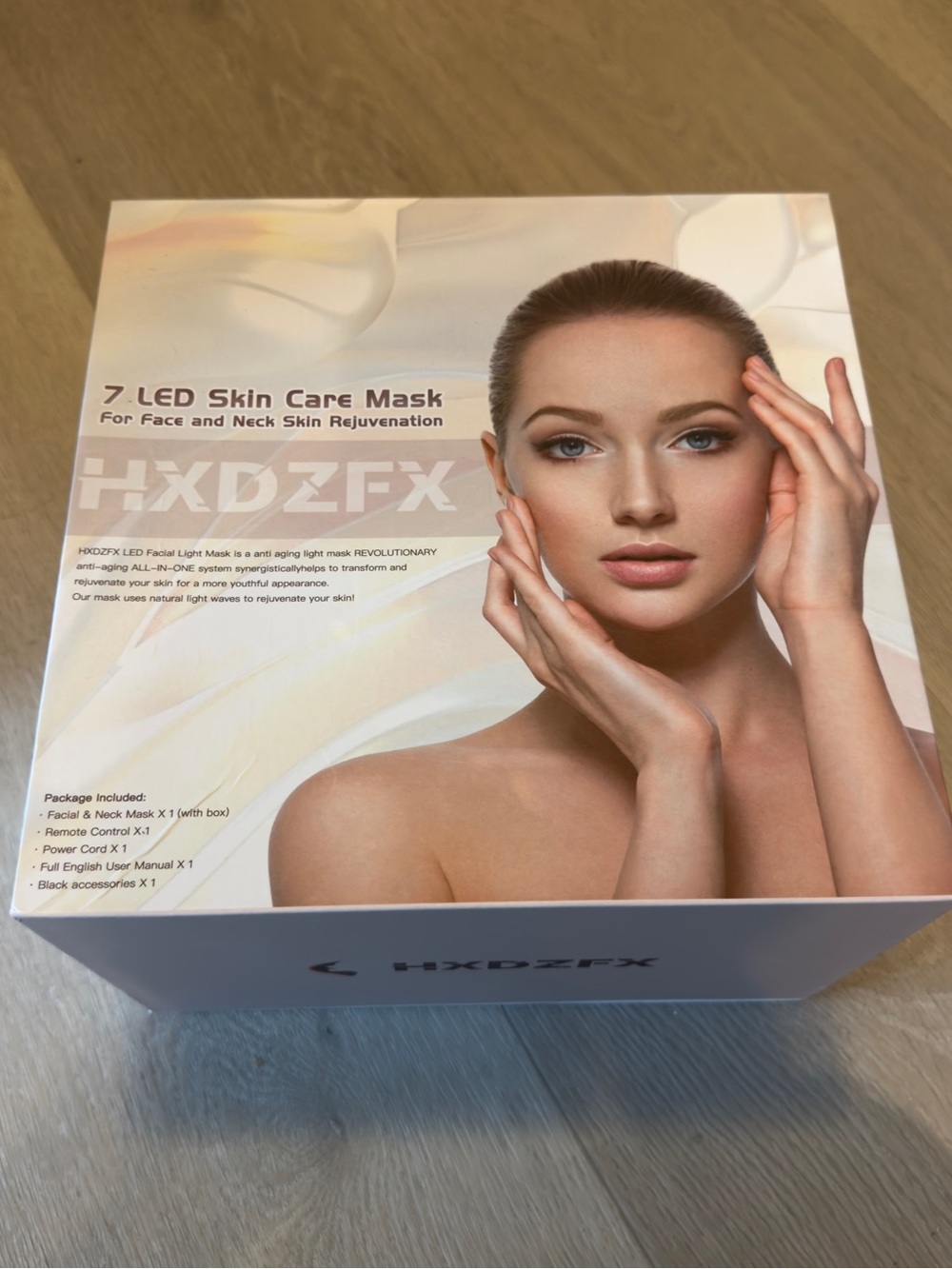 7 LED Skin Care Mask for Face and Neck